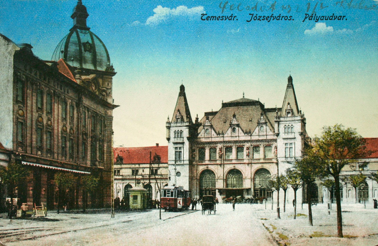 Historic view: Iosefin railway station