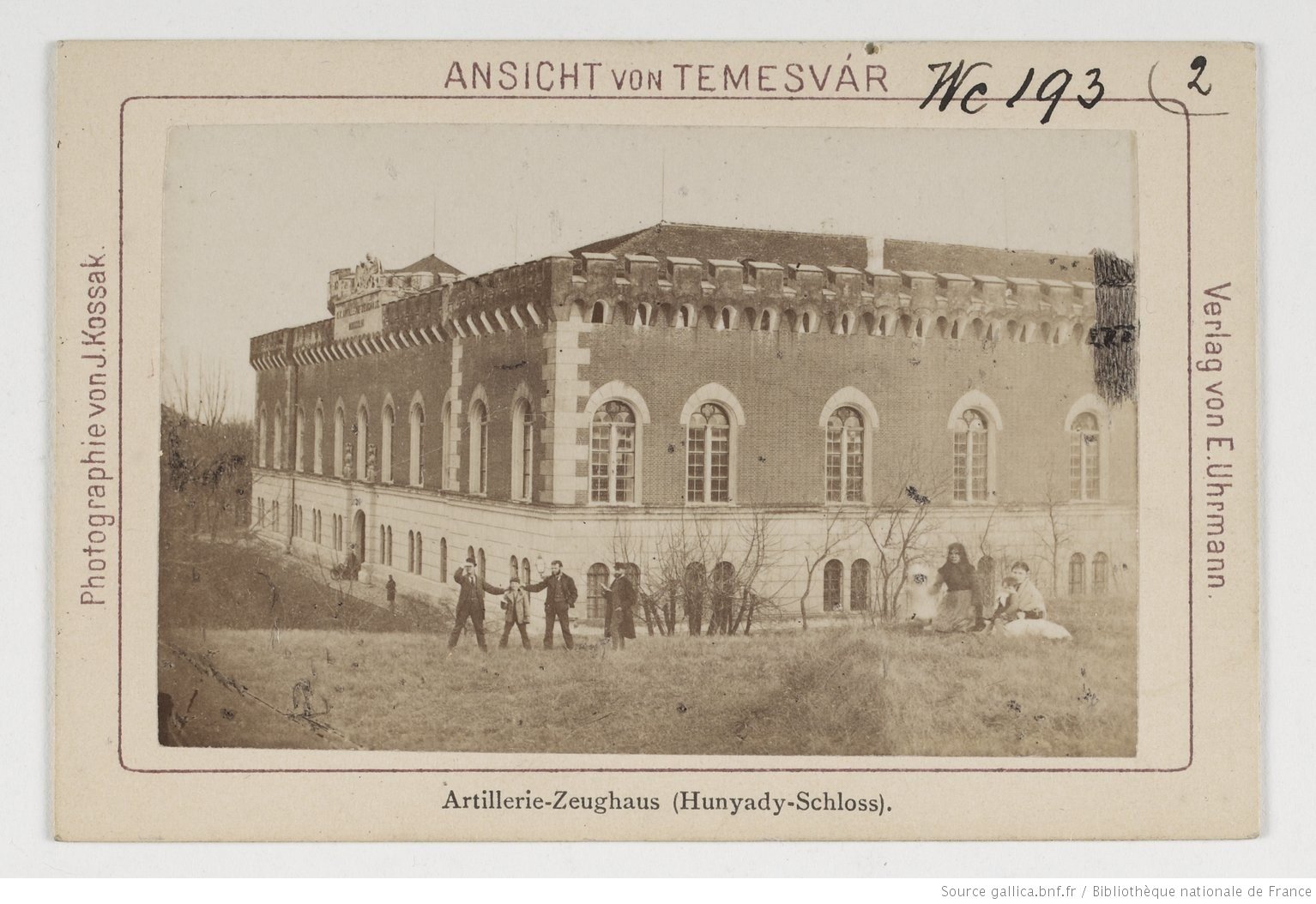 Castelul Huniade · 1880