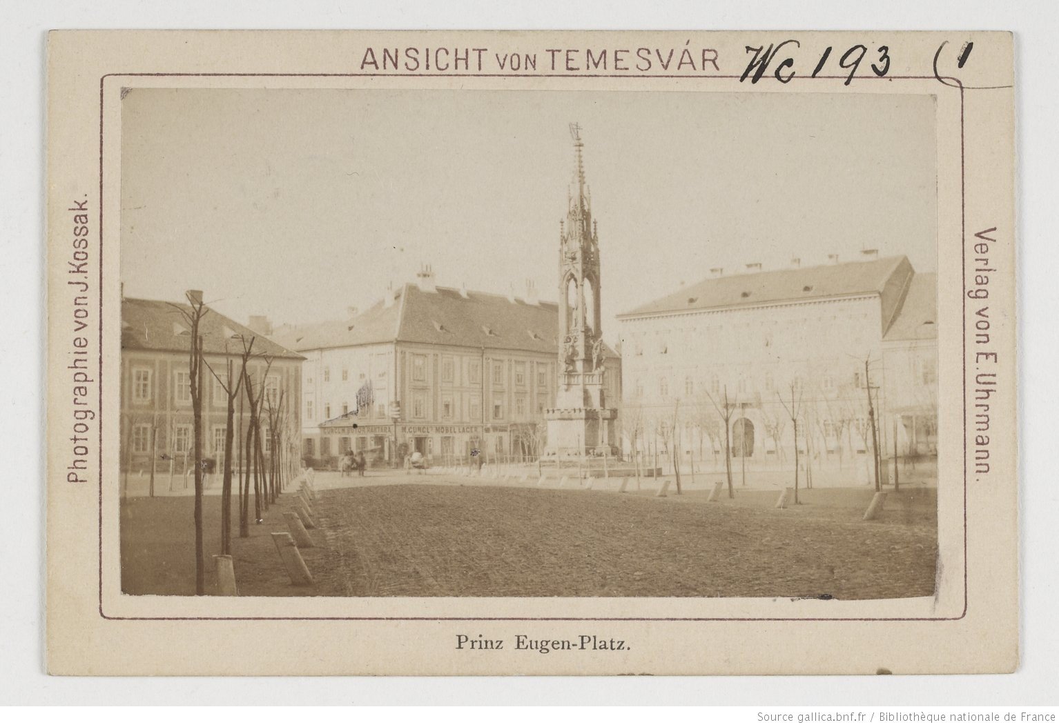 Piața Libertății · 1880