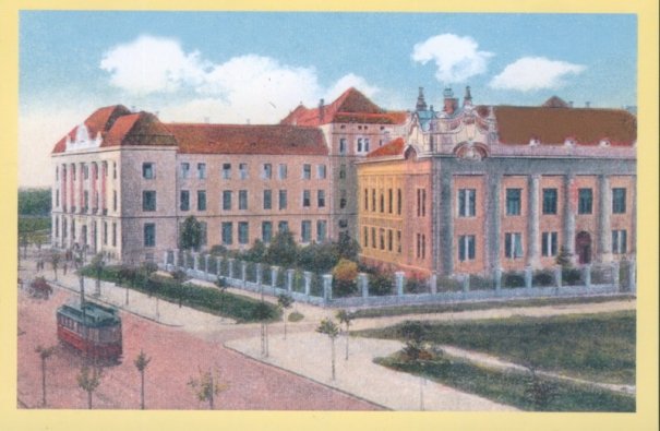 Historic view: Postal Palace and National Bank