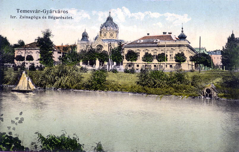 Historic view: Fabric Synagogue · the former canal