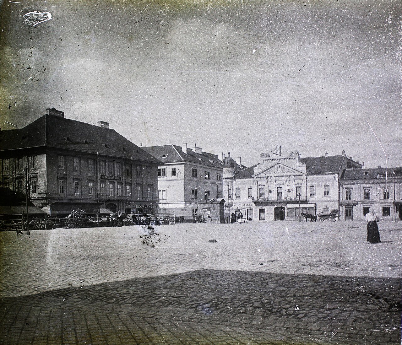 Fotografie istorică: Piața Unirii din Timișoara, 1905